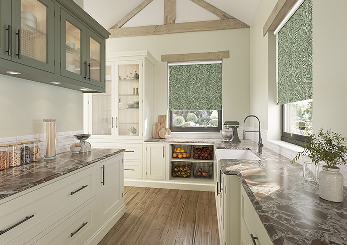 Acoustic, Leaf Green - Roller Blind - Image 7